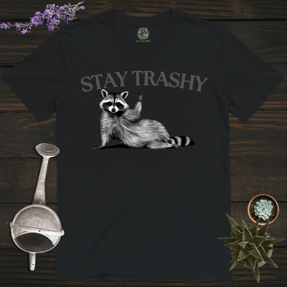 Sproutsmith T-Shirt Black / S Stay Trashy T-Shirt