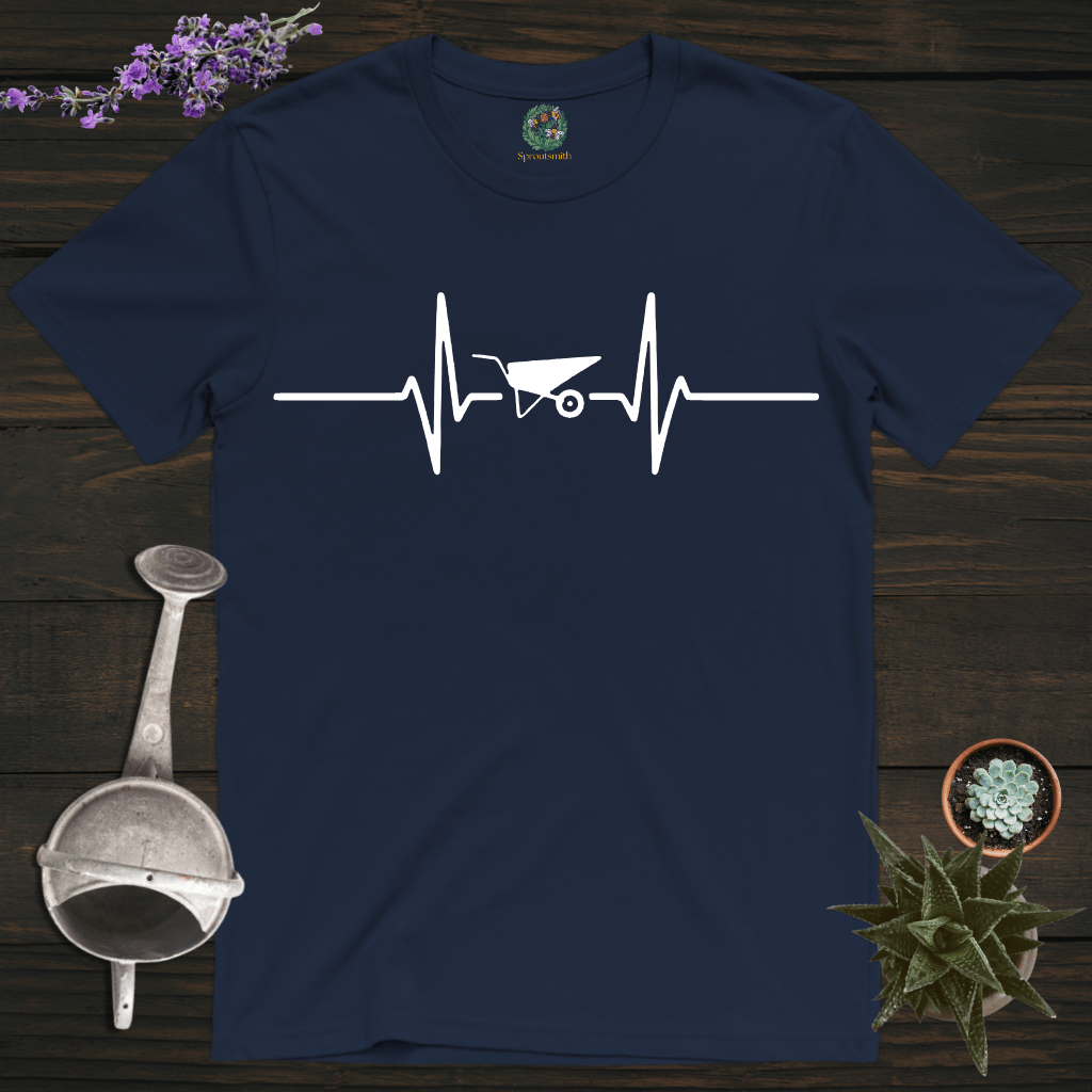 Sproutsmith T-Shirt Black / S Wheelbarrow Heartbeat T-Shirt
