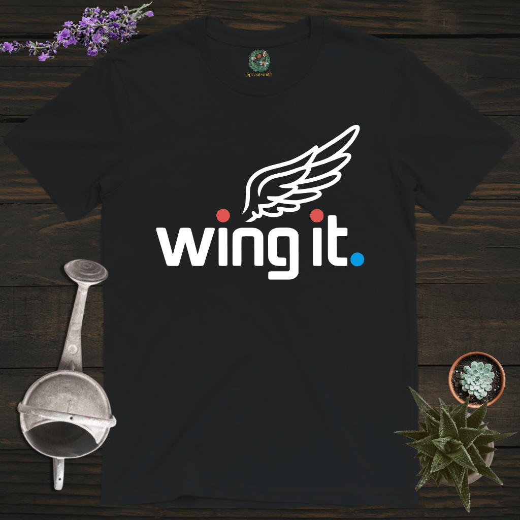 Sproutsmith T-Shirt Black / S Wing It T-Shirt