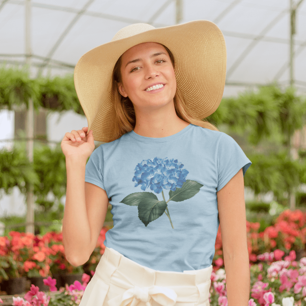 Sproutsmith T-Shirt Blue Hydrangea T-Shirt