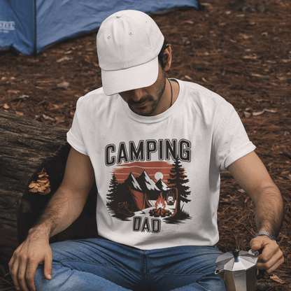 Sproutsmith T-Shirt Camping Dad T-Shirt