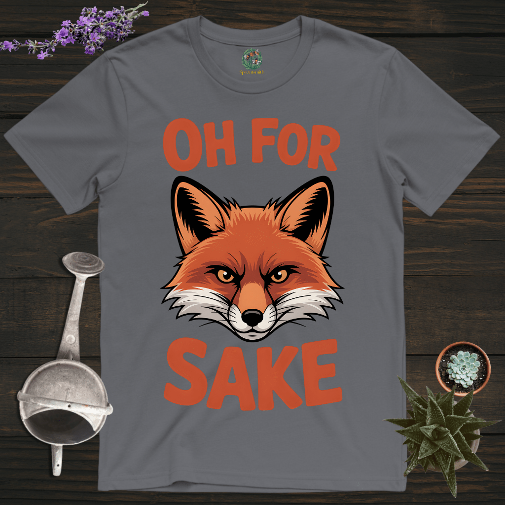 Sproutsmith T-Shirt Charcoal / S Fox Sake T-Shirt