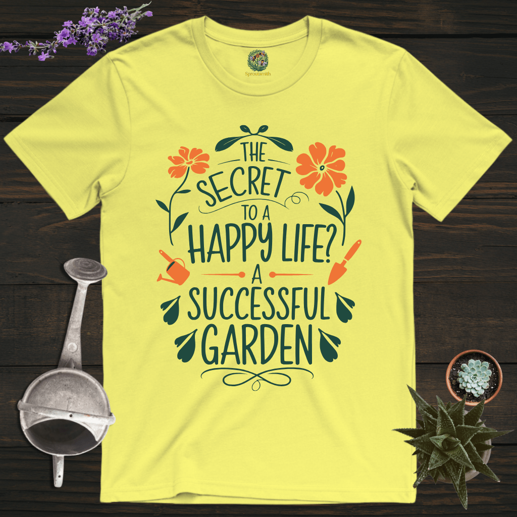 Sproutsmith T-Shirt Cornsilk / S A Successful Garden T-Shirt