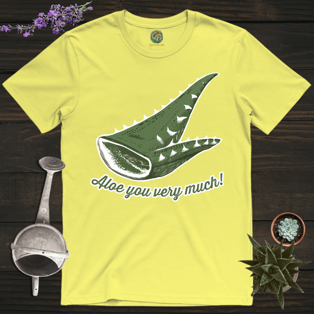 Sproutsmith T-Shirt Cornsilk / S Aloe You Very Much T-Shirt