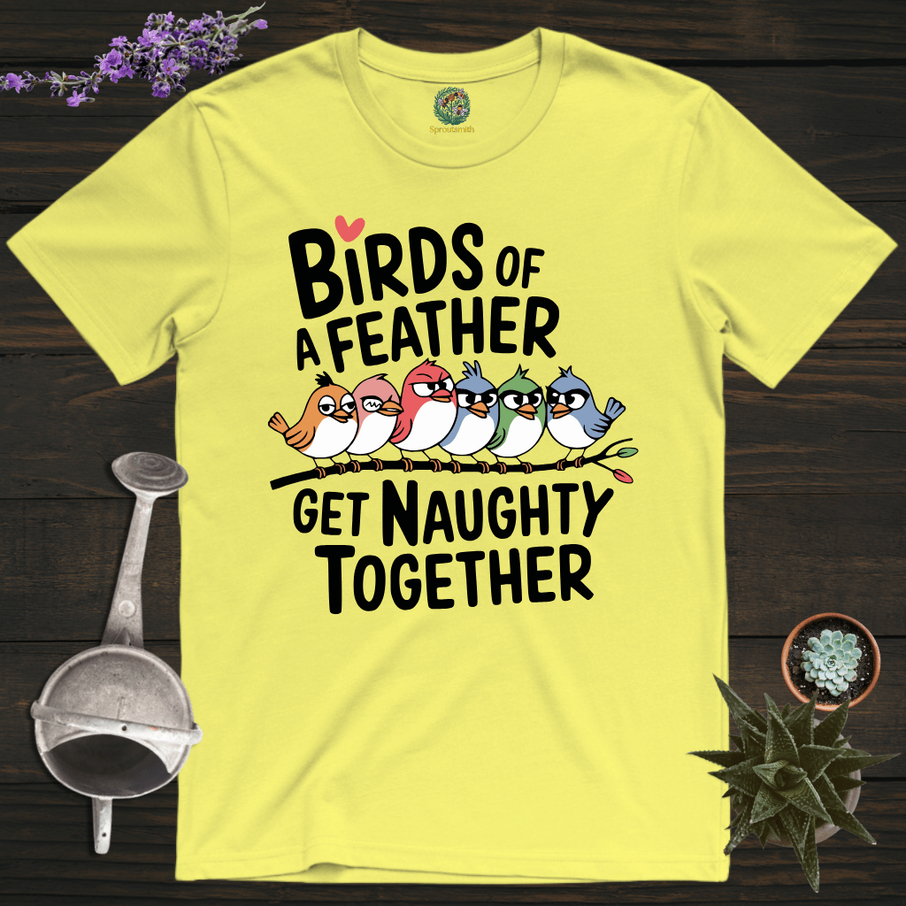 Sproutsmith T-Shirt Cornsilk / S Birds of a Feather T-Shirt