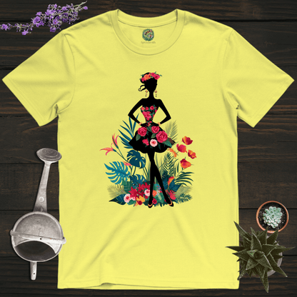 Sproutsmith T-Shirt Cornsilk / S Floral Lady T-Shirt