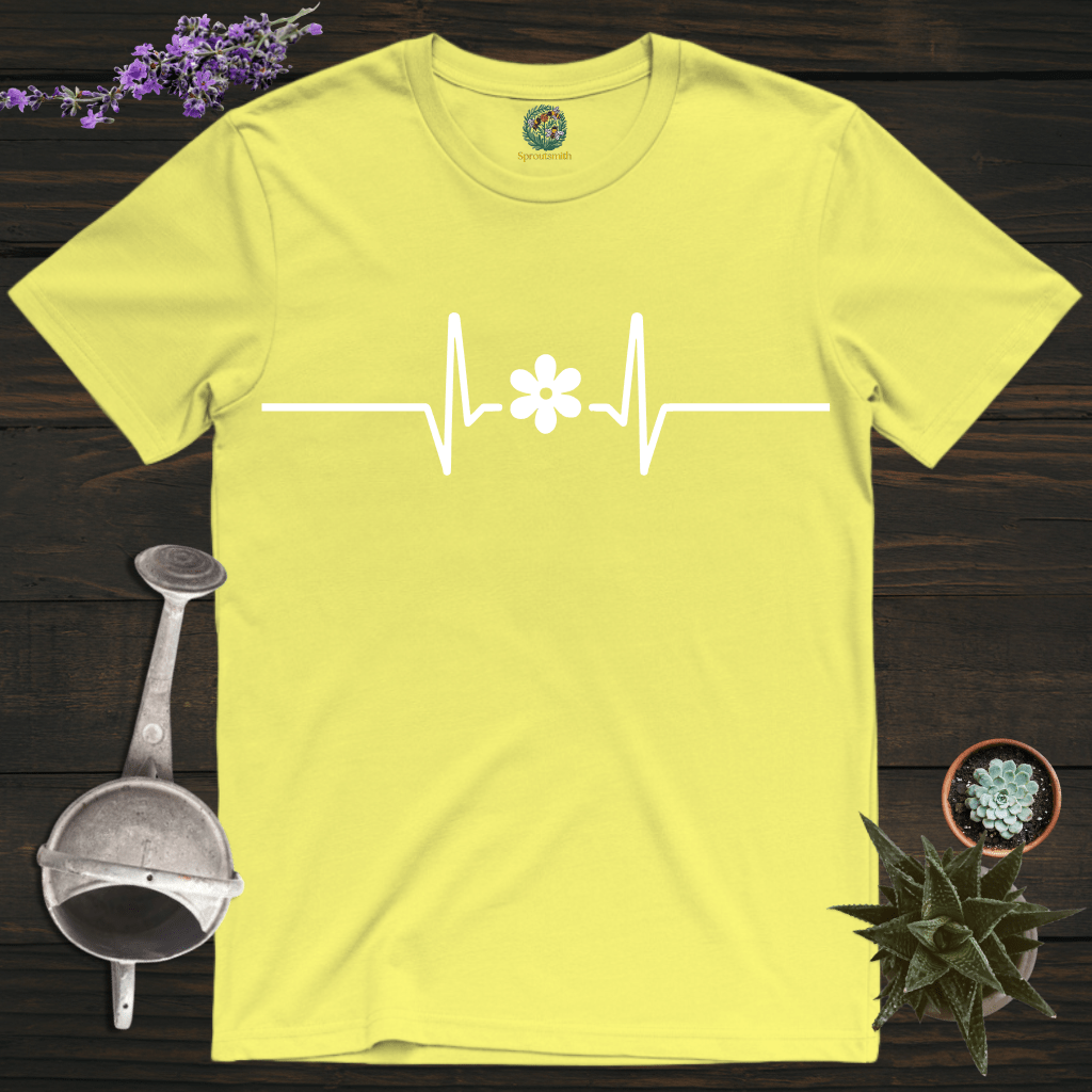 Sproutsmith T-Shirt Cornsilk / S Flower Heartbeat T-Shirt