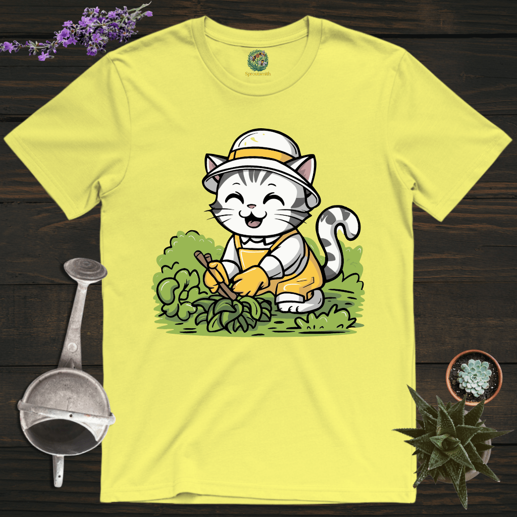 Sproutsmith T-Shirt Cornsilk / S Garden Cat T-Shirt