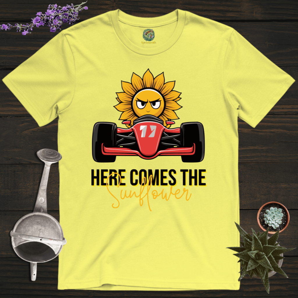 Sproutsmith T-Shirt Cornsilk / S Here Comes the Sunflower T-Shirt