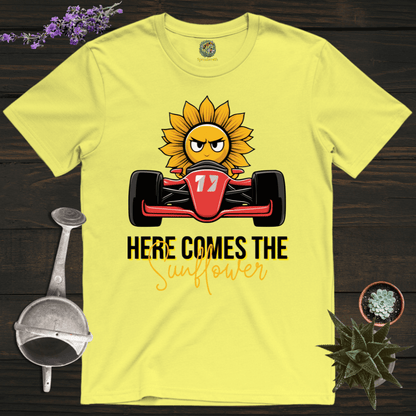 Sproutsmith T-Shirt Cornsilk / S Here Comes the Sunflower T-Shirt