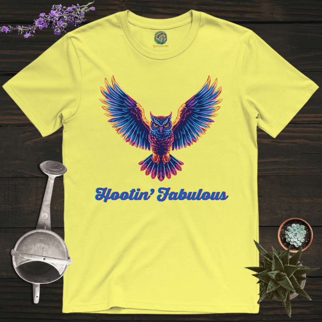 Sproutsmith T-Shirt Cornsilk / S Hootin' Fabulous T-Shirt
