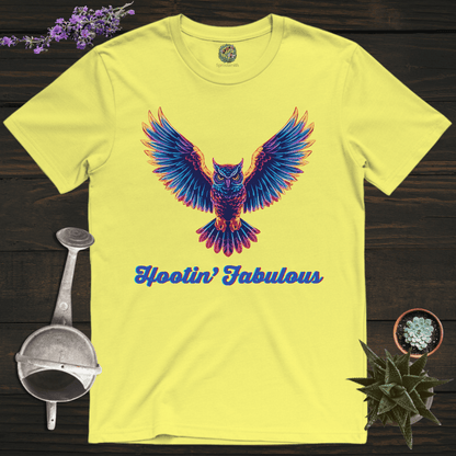 Sproutsmith T-Shirt Cornsilk / S Hootin' Fabulous T-Shirt