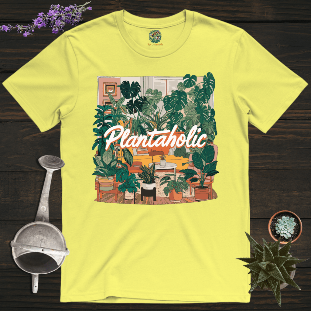 Sproutsmith T-Shirt Cornsilk / S I'm a Plantaholic T-Shirt