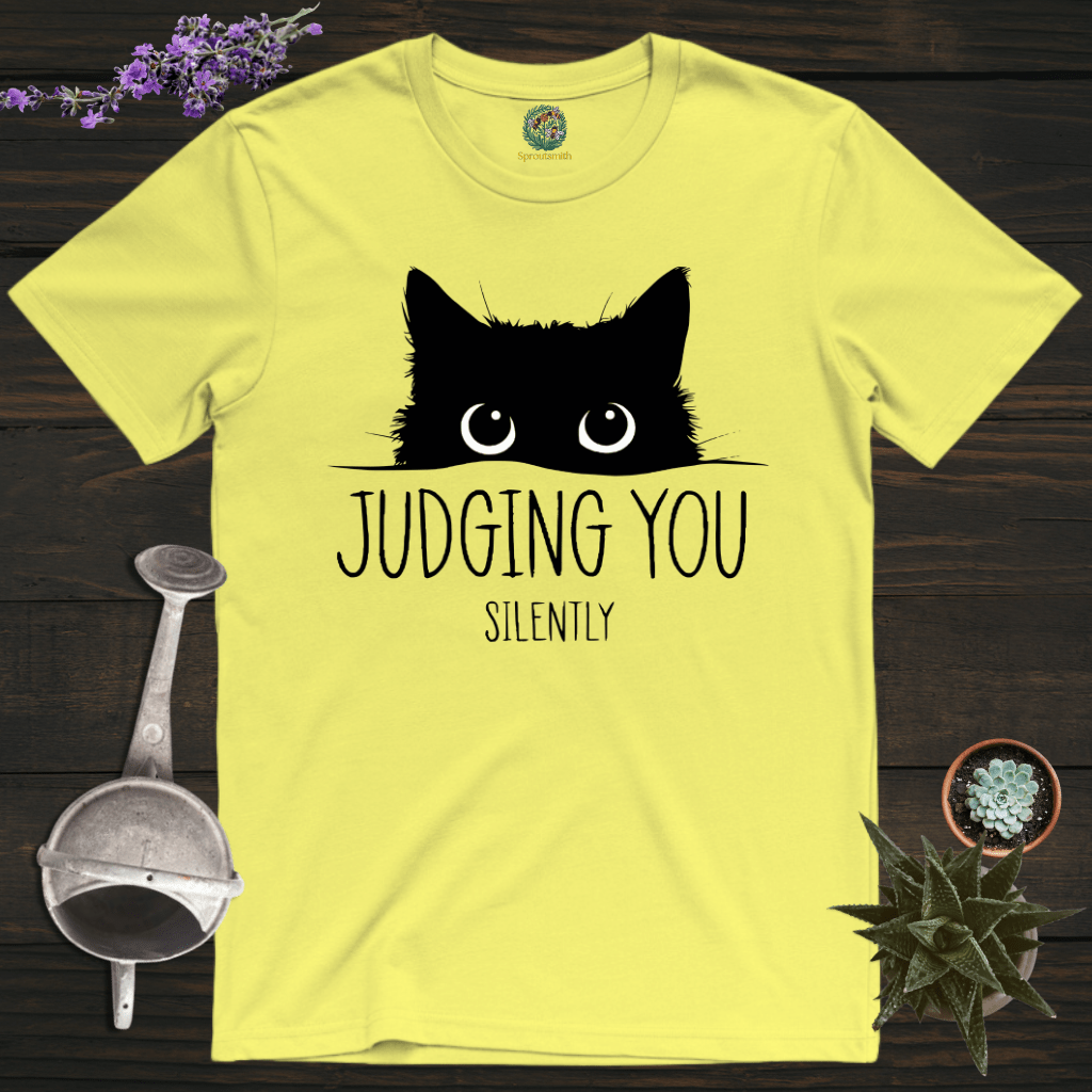 Sproutsmith T-Shirt Cornsilk / S Judging You Silently T-Shirt