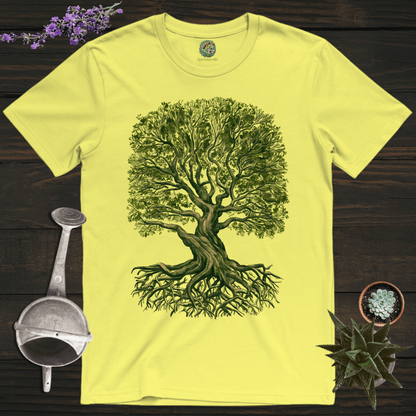 Sproutsmith T-Shirt Cornsilk / S Monochrome Tree T-Shirt