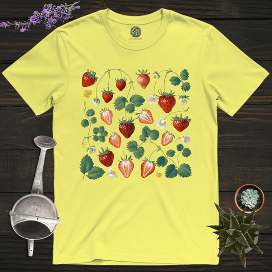 Sproutsmith T-Shirt Cornsilk / S Strawberries T-Shirt