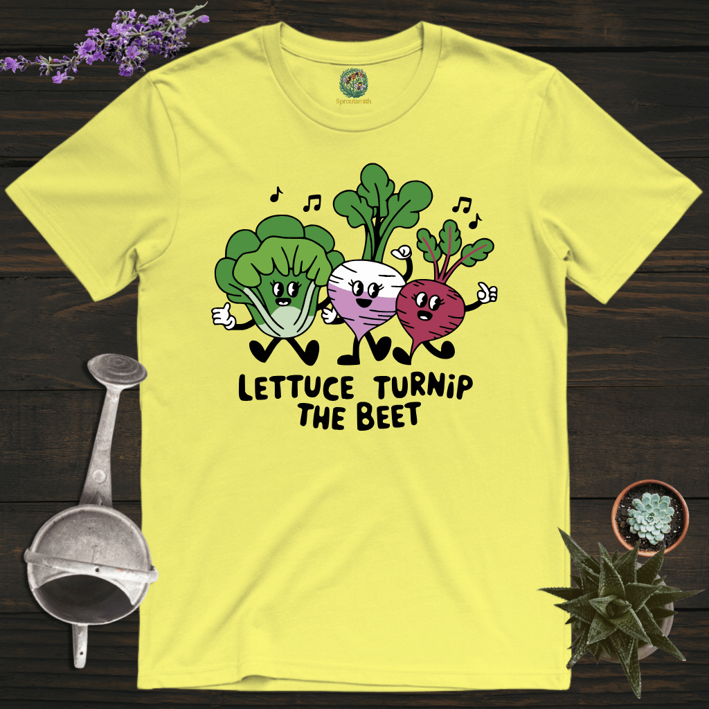 Sproutsmith T-Shirt Cornsilk / S Turnip the Beet T-Shirt