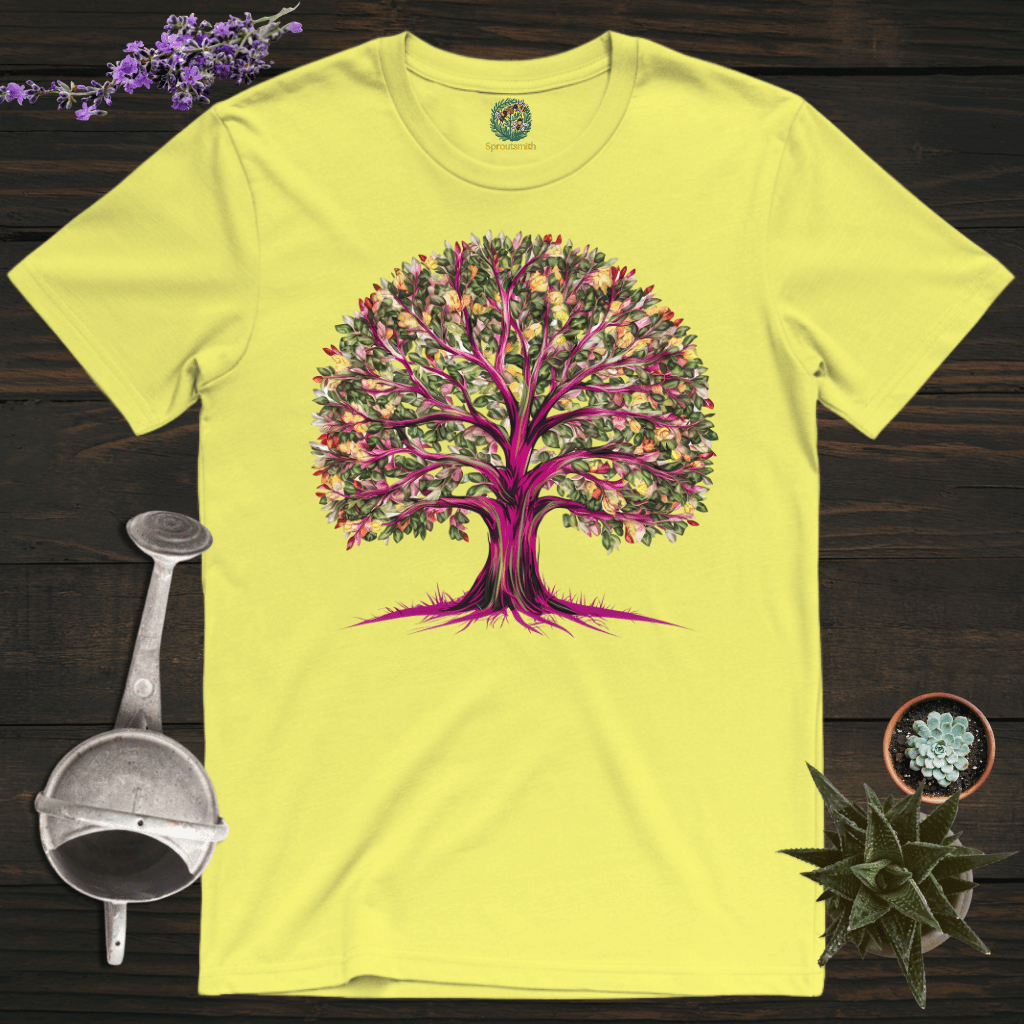 Sproutsmith T-Shirt Cornsilk / S Vibrant Tree T-Shirt