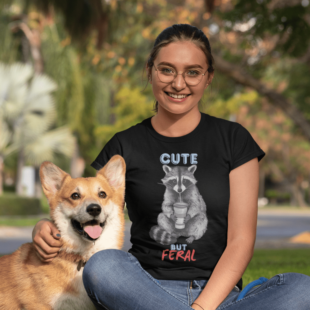 Sproutsmith T-Shirt Cute But Feral T-Shirt