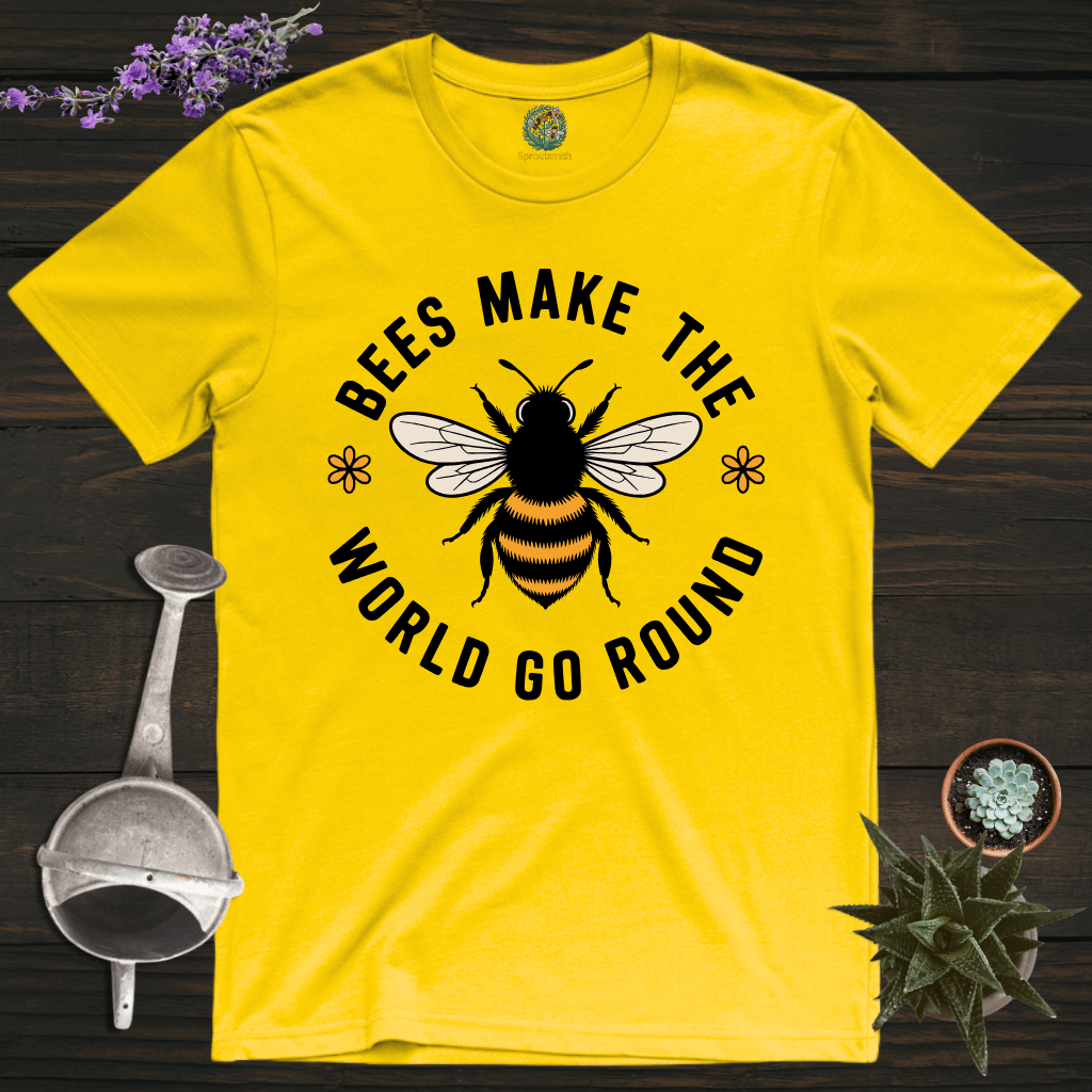 Sproutsmith T-Shirt Daisy / S Bees Make World Go Round T-Shirt