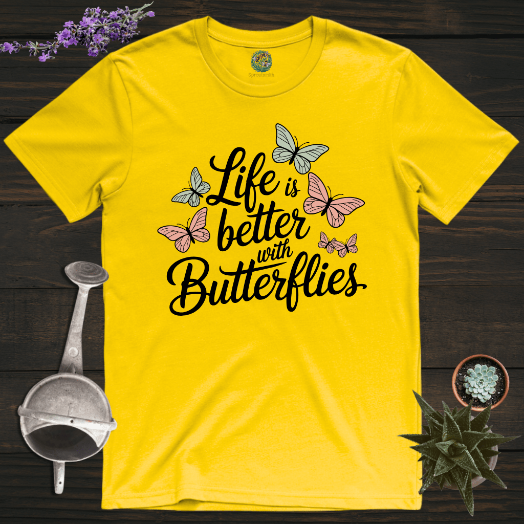 Sproutsmith T-Shirt Daisy / S Better With Butterflies T-Shirt