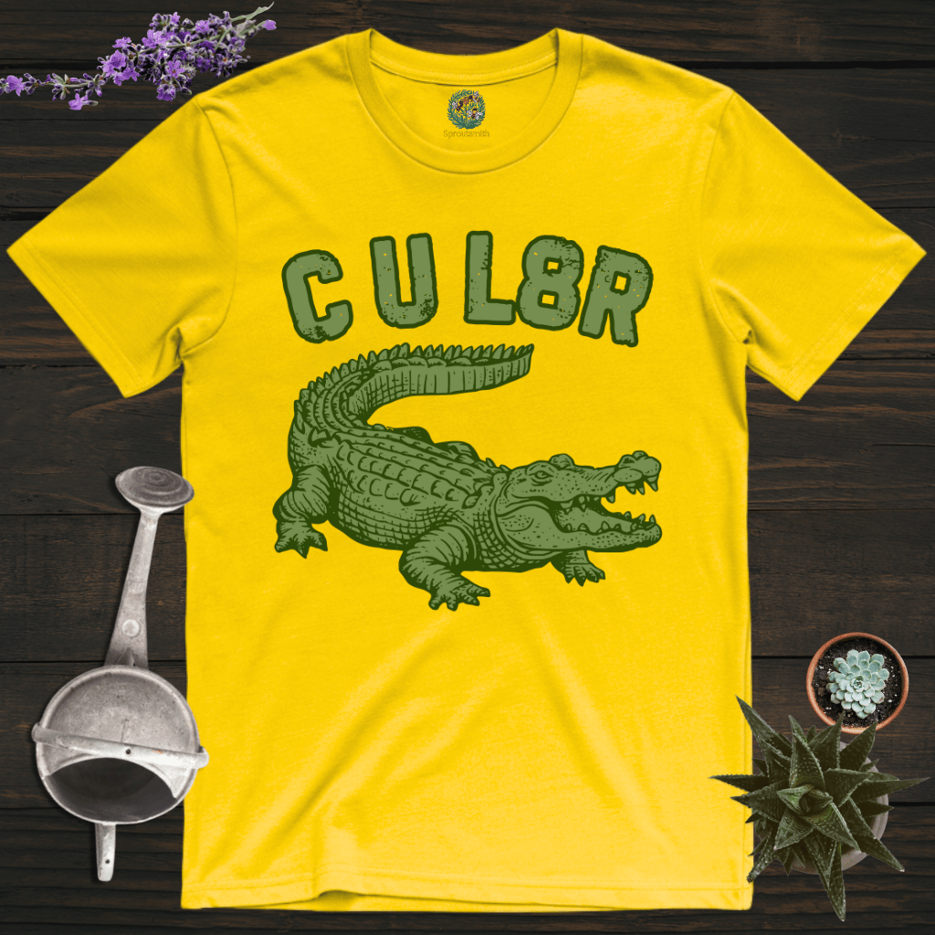 Sproutsmith T-Shirt Daisy / S C U L8R Alligator T-Shirt