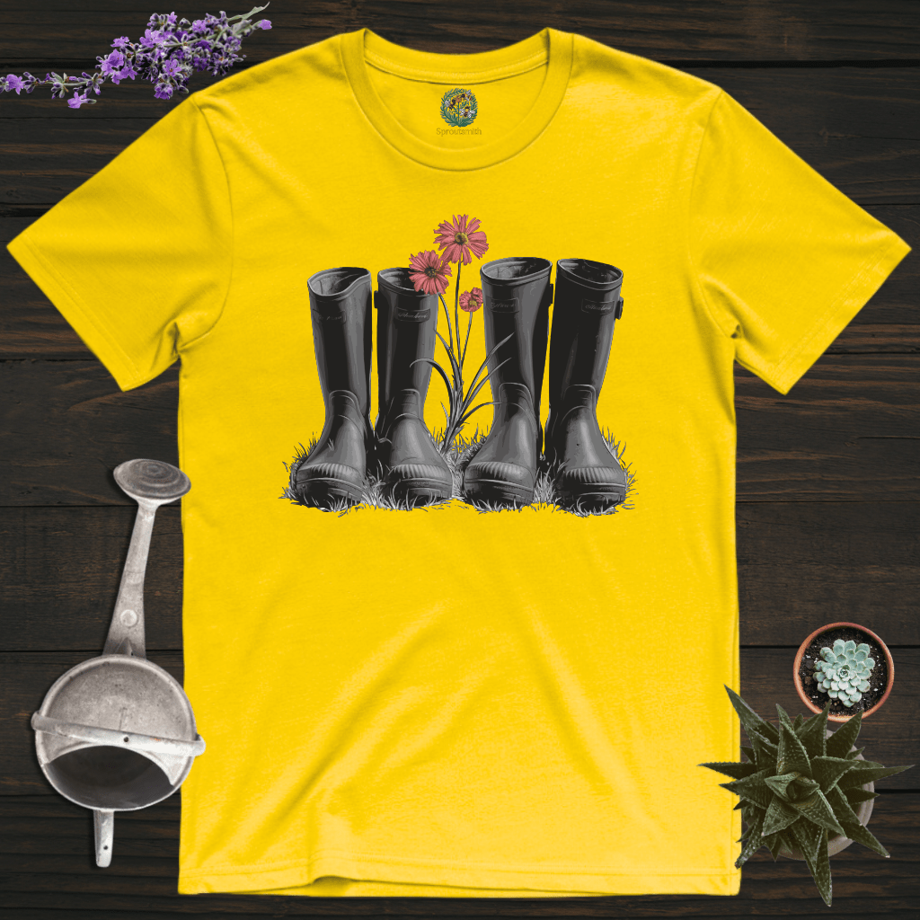 Sproutsmith T-Shirt Daisy / S Couple of Wellies T-Shirt