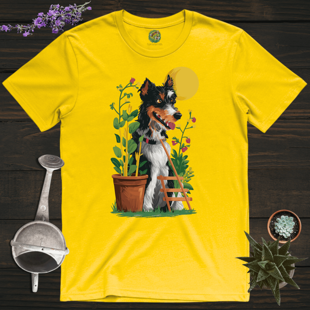 Sproutsmith T-Shirt Daisy / S Dog in the Garden T-Shirt