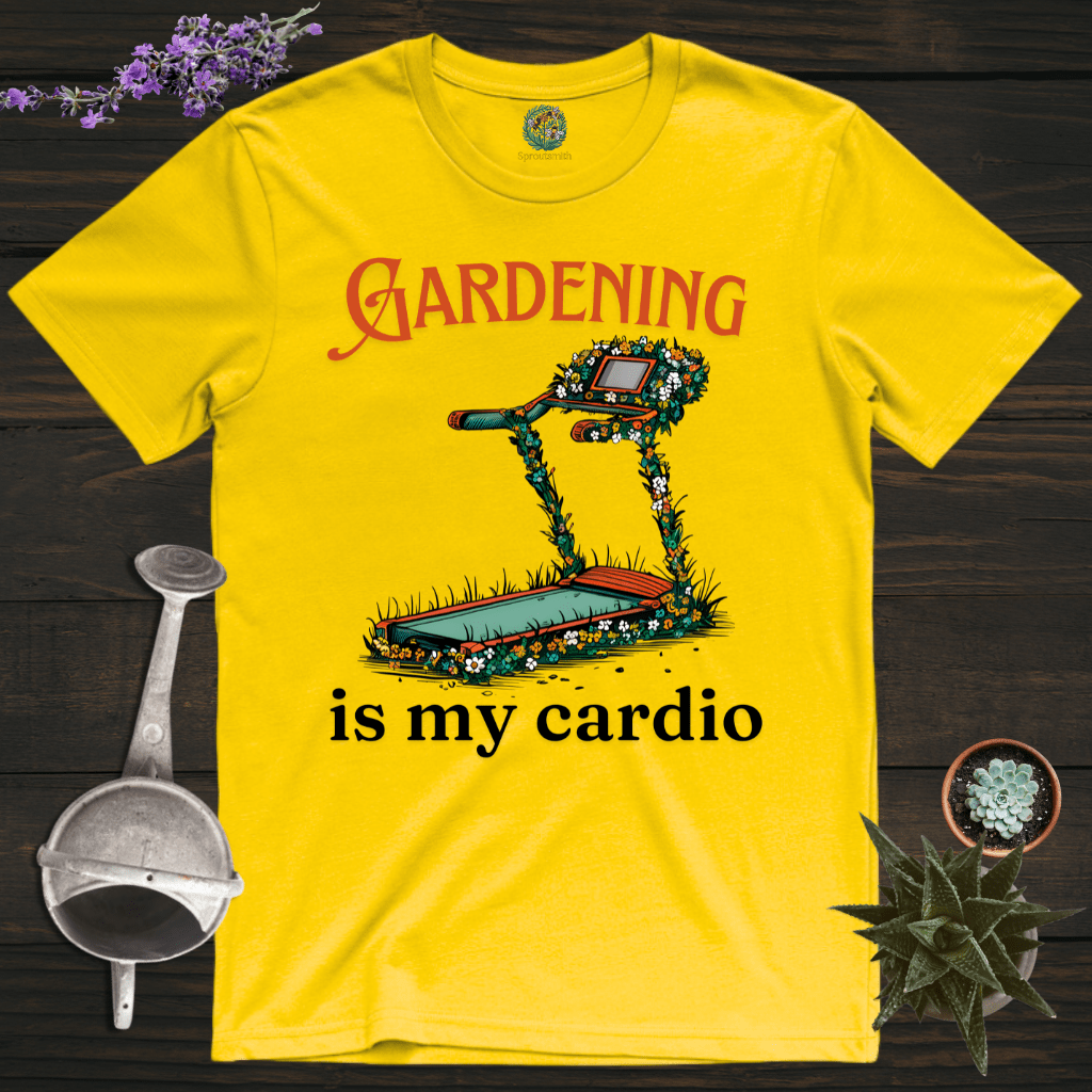 Sproutsmith T-Shirt Daisy / S Gardening Is My Cardio T-Shirt