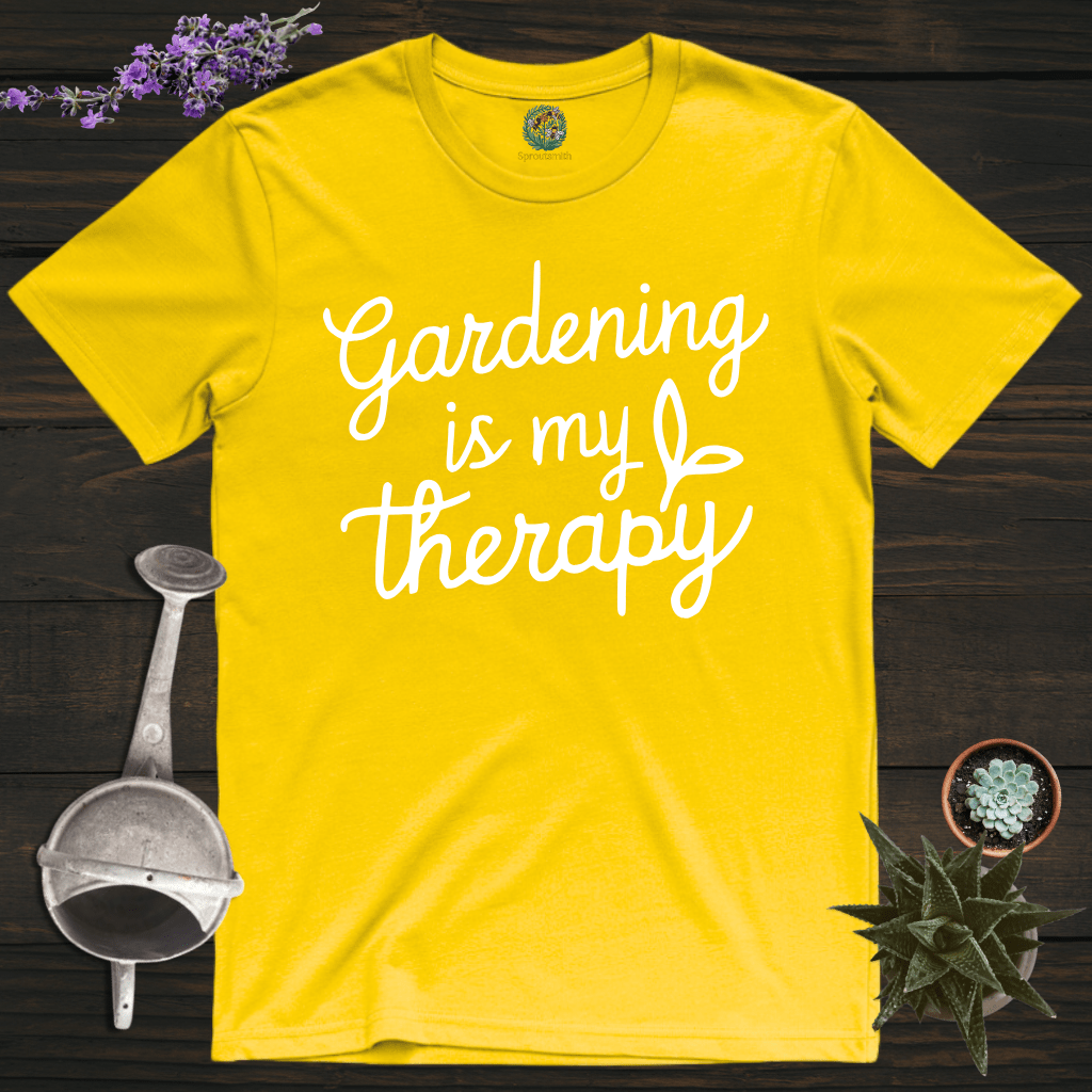 Sproutsmith T-Shirt Daisy / S Gardening is my Therapy T-Shirt