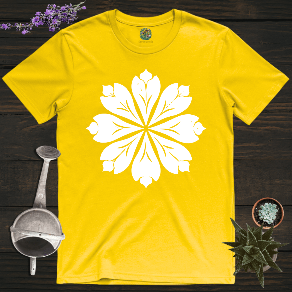 Sproutsmith T-Shirt Daisy / S Leaf Motif T-Shirt