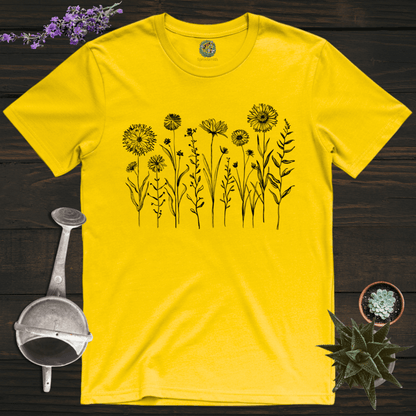 Sproutsmith T-Shirt Daisy / S Monochrome Blooms T-Shirt