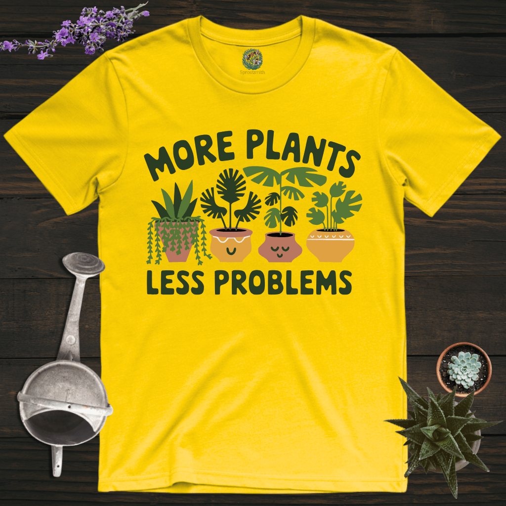 Sproutsmith T-Shirt Daisy / S More Plants Less Problems T-Shirt