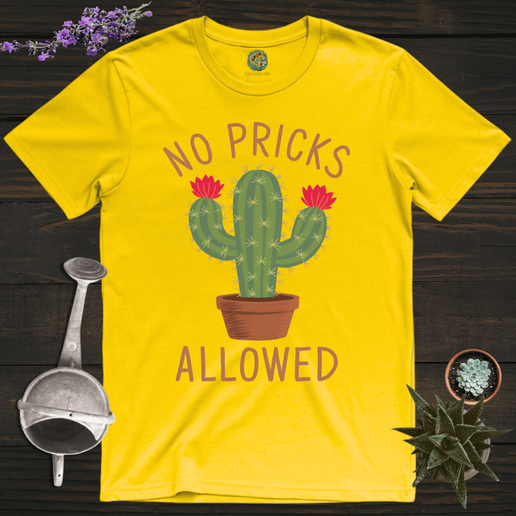 Sproutsmith T-Shirt Daisy / S No Pricks Allowed Cactus T-Shirt