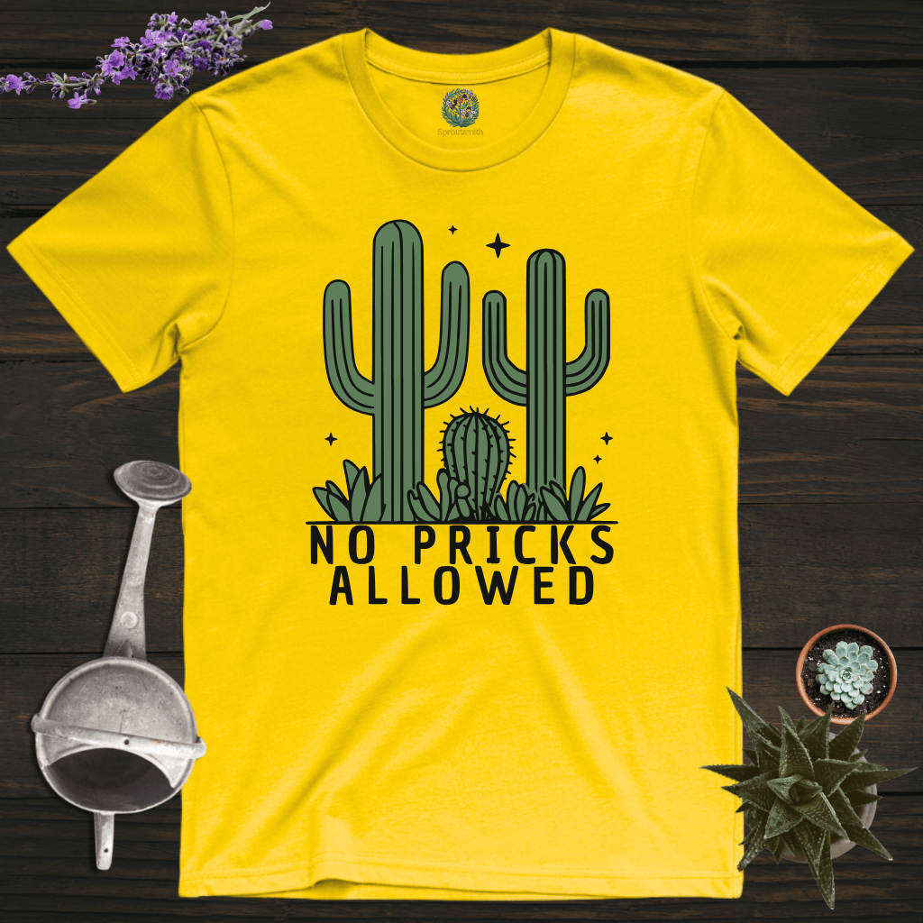 Sproutsmith T-Shirt Daisy / S No Pricks Allowed T-Shirt