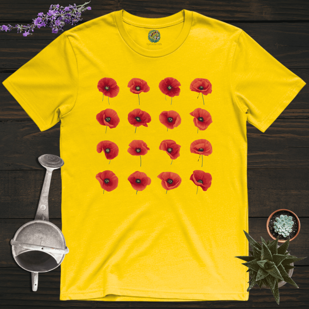 Sproutsmith T-Shirt Daisy / S Poppies T-Shirt