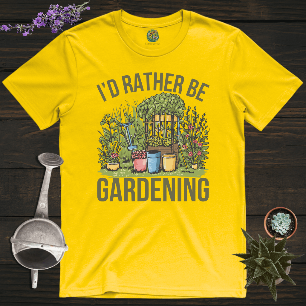 Sproutsmith T-Shirt Daisy / S Rather Be Gardening T-Shirt