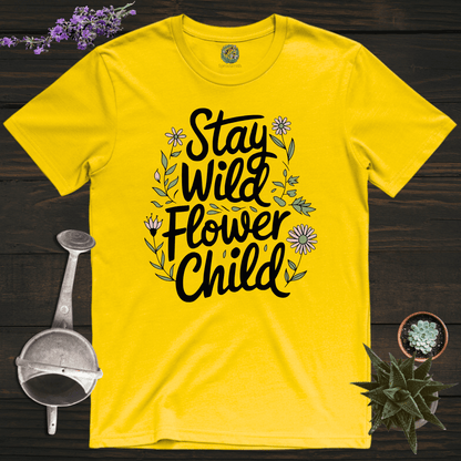 Sproutsmith T-Shirt Daisy / S Stay Wild Flower Child T-Shirt