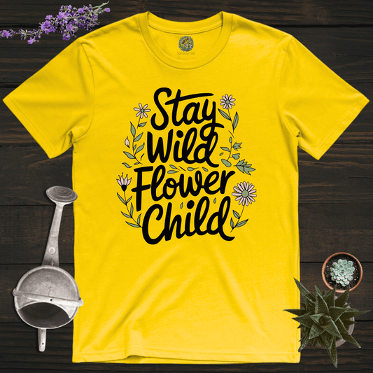 Sproutsmith T-Shirt Daisy / S Stay Wild Flower Child T-Shirt