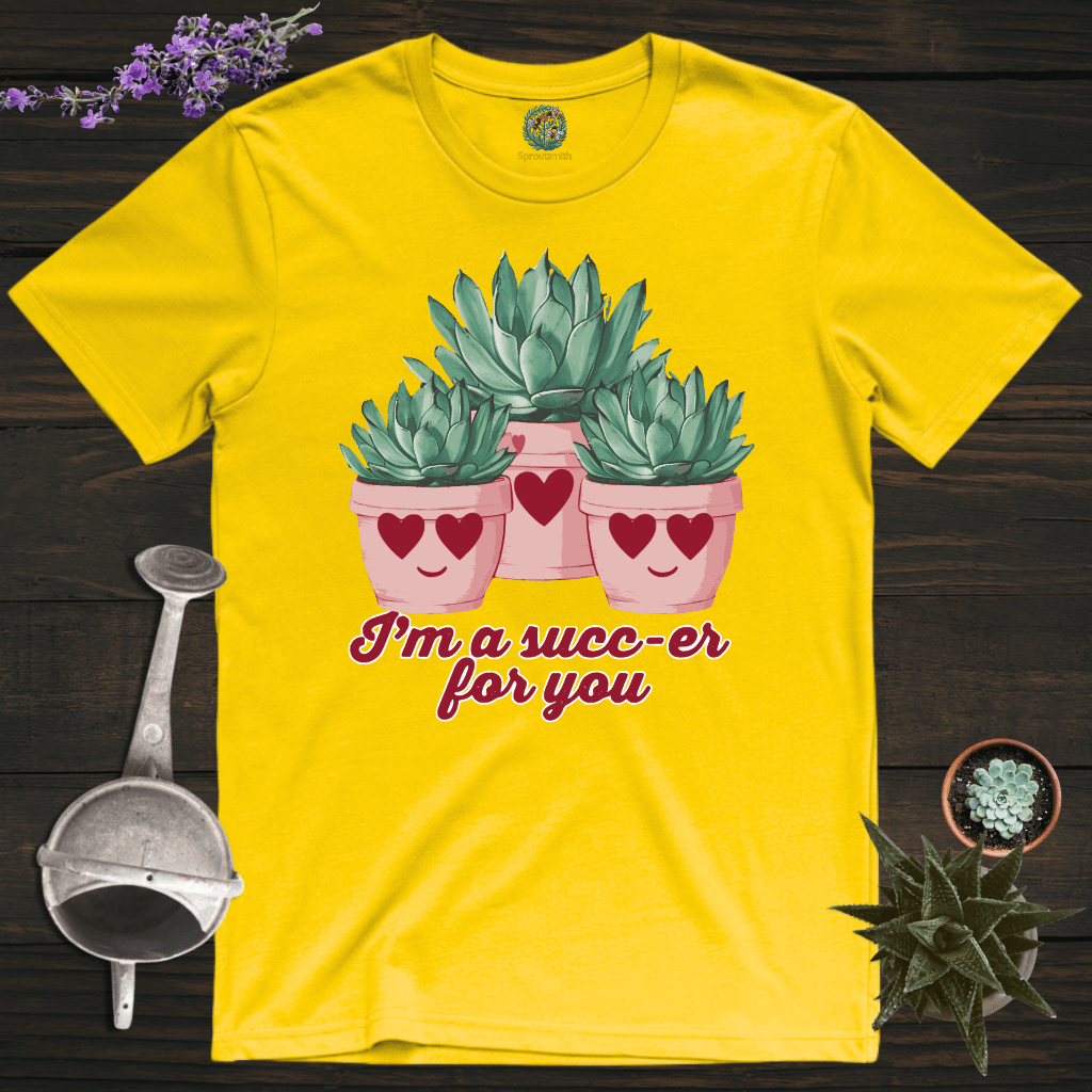 Sproutsmith T-Shirt Daisy / S Succ-er For You T-Shirt