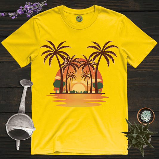 Sproutsmith T-Shirt Daisy / S Sunset Palms T-Shirt