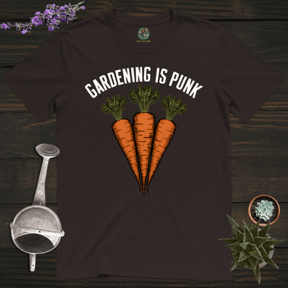 Sproutsmith T-Shirt Dark Chocolate / S Gardening is Punk T-Shirt