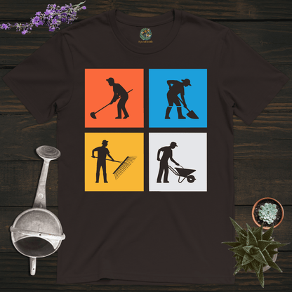 Sproutsmith T-Shirt Dark Chocolate / S The Gardener T-Shirt