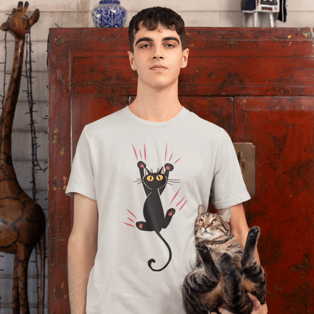 Sproutsmith T-Shirt Don't Let Go Cat T-Shirt