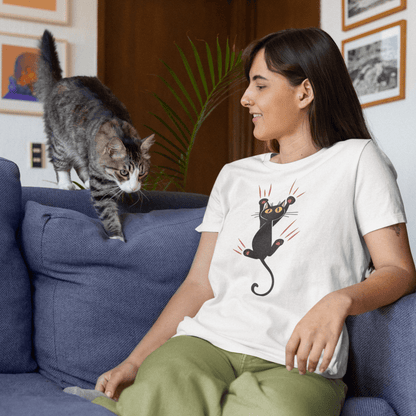 Sproutsmith T-Shirt Don't Let Go Cat T-Shirt