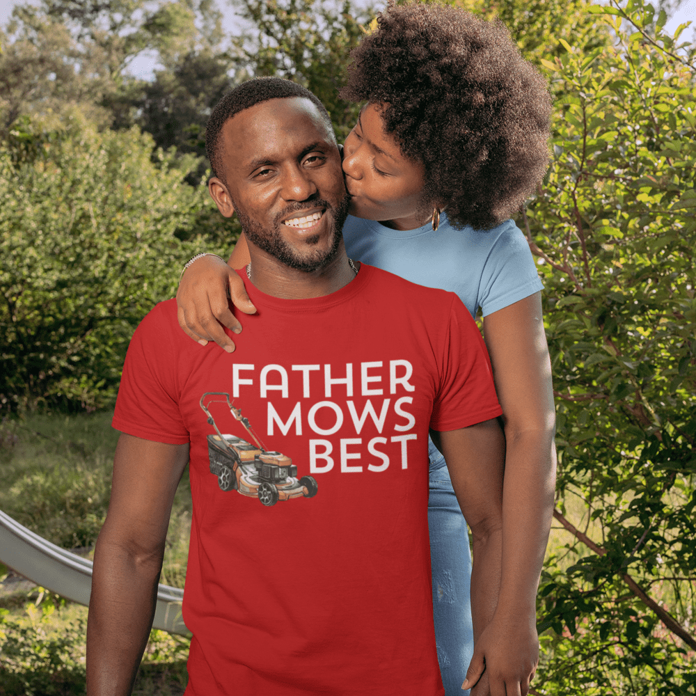Sproutsmith T-Shirt Father Mows Best T-Shirt