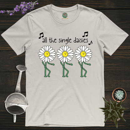 Sproutsmith T-Shirt Ice Grey / S All the Single Daisies T-Shirt