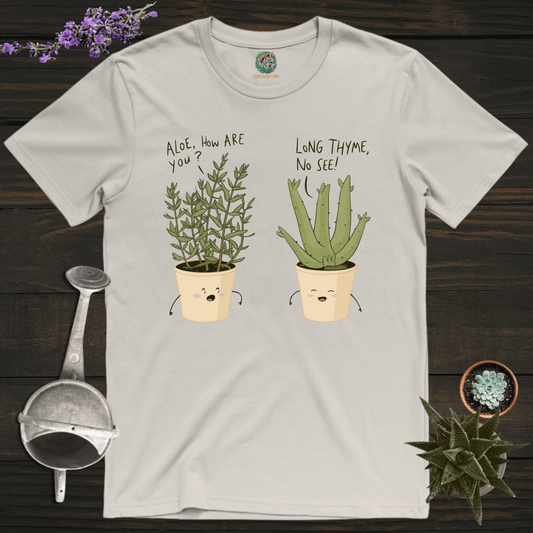 Sproutsmith T-Shirt Ice Grey / S Aloe Meets Thyme T-Shirt