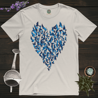 Sproutsmith T-Shirt Ice Grey / S Blue Birds T-Shirt