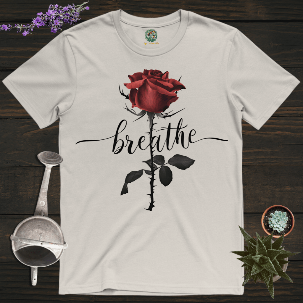Sproutsmith T-Shirt Ice Grey / S Breathe Rose T-Shirt